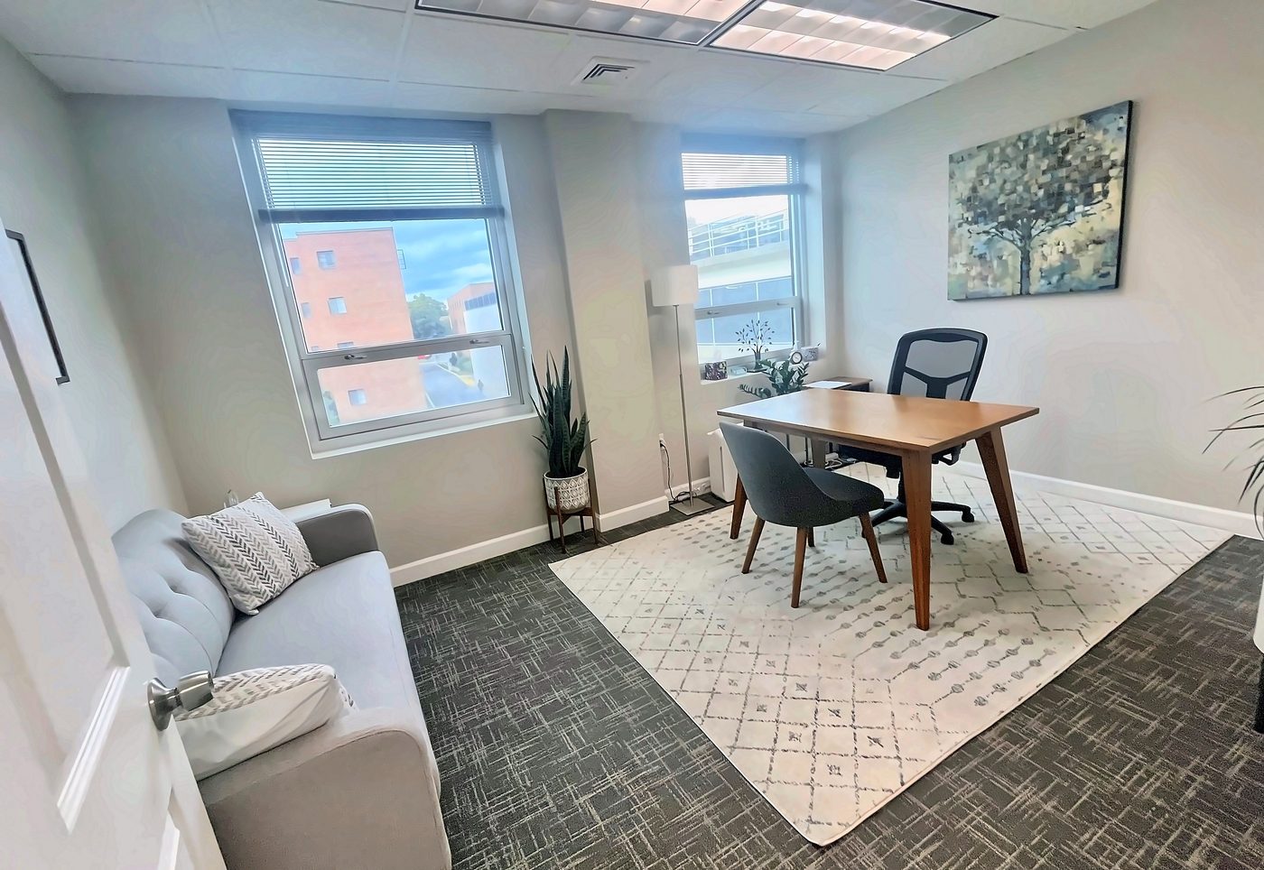 Dr. Kayce's office in Bethesda, Maryland